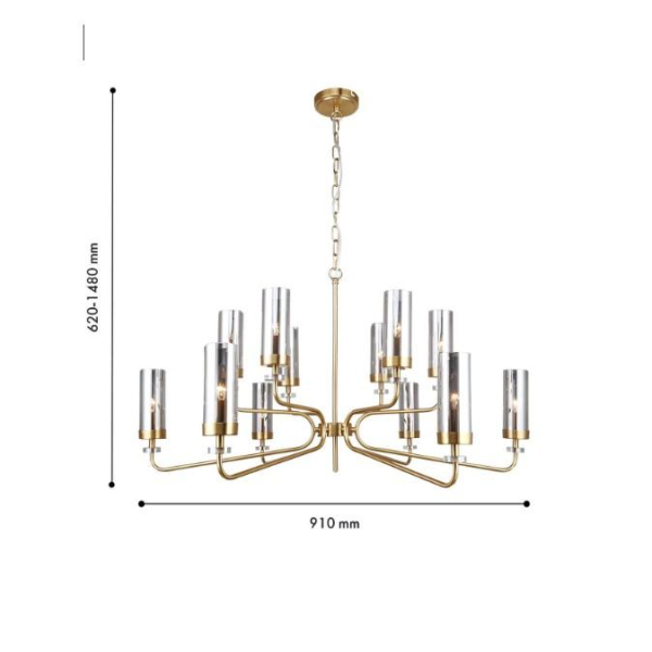 Подвесная люстра F-Promo Shandar 4620-12P