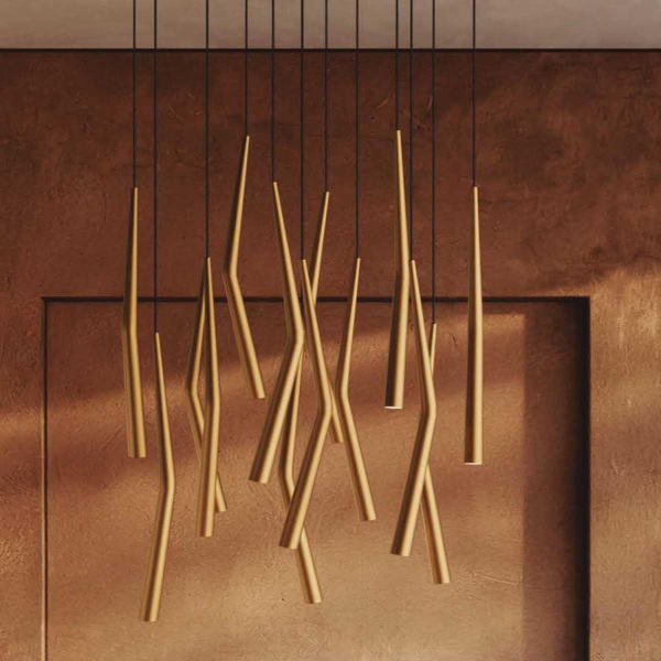 Подвесная люстра Mantra Boomerang 9392+9245 (14L)