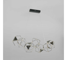 Подвесная светодиодная люстра Eurosvet Uma 90368/7 черный жемчуг