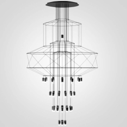 Подвесная люстра Imperium Loft Vibia Wireflow 75394-22