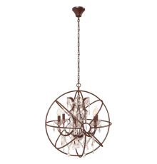 Подвесная люстра Loft IT Foucaults Orb Crystal Loft1897/6