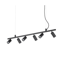 Подвесная люстра Ideal Lux Dynamite SP6 Nero 231396