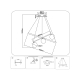 Подвесная светодиодная люстра Ambrella light Comfort LineTech FL66324