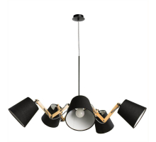 Подвесная люстра Arte Lamp Pinoccio A5700LM-5BK