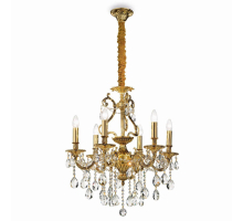 Подвесная люстра Ideal Lux Gioconda SP6 Oro 060507