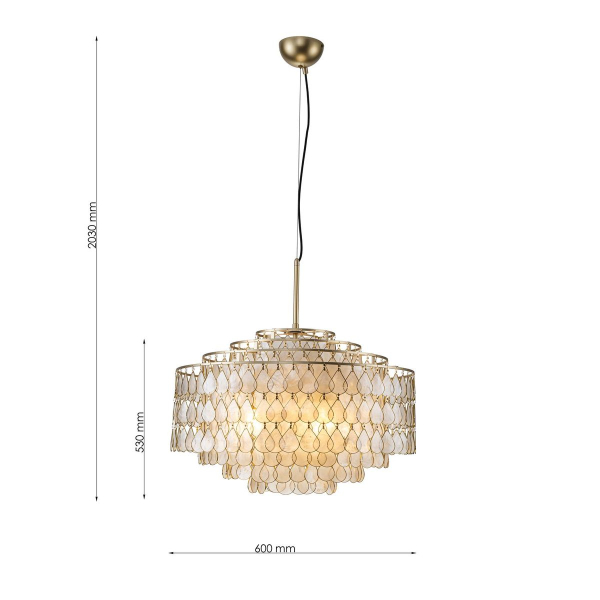 Подвесная люстра Favourite Mollitia 4763-6P