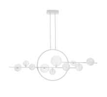 Подвесная светодиодная люстра Arte Lamp Saturn A7790SP-75WH