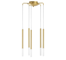 L5T747143 Люстра TUBO LED 25W 1400LM 360G ЗОЛОТО 4000K