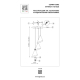 Люстра подвесная Cone GW Lightstar 757036