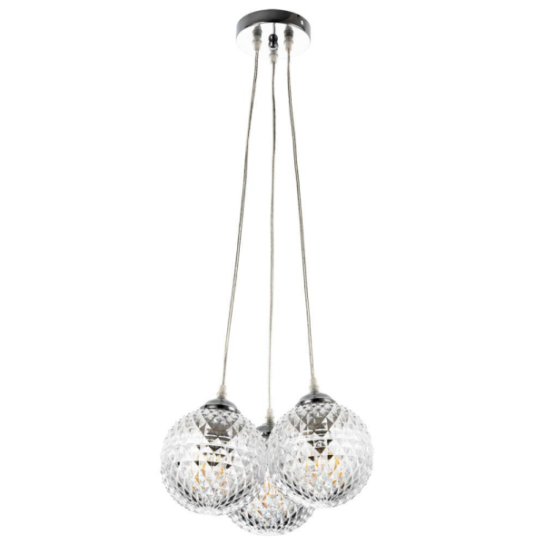 Подвесная люстра Arte Lamp Gelato A9508SP-3CC Подвесная люстра Arte Lamp Gelato A9508SP-3CC