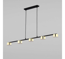 Подвесная люстра TK Lighting 6092 Dallas Gold Black