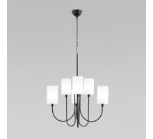 Подвесная люстра Eurosvet Abbey 60164/6 черный Smart