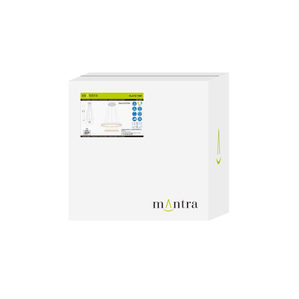 Подвесная люстра Mantra Flats 9429