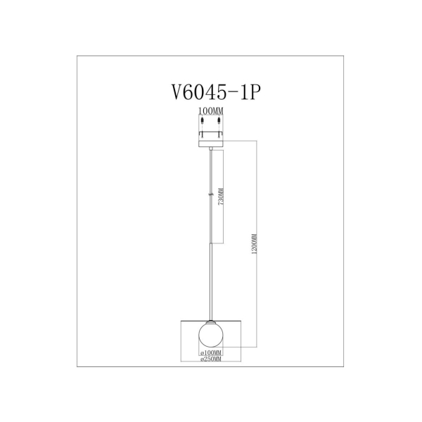 Светильник подвесной Moderli Scrumbel V11570-1P Светильник подвесной Moderli Scrumbel V11570-1P