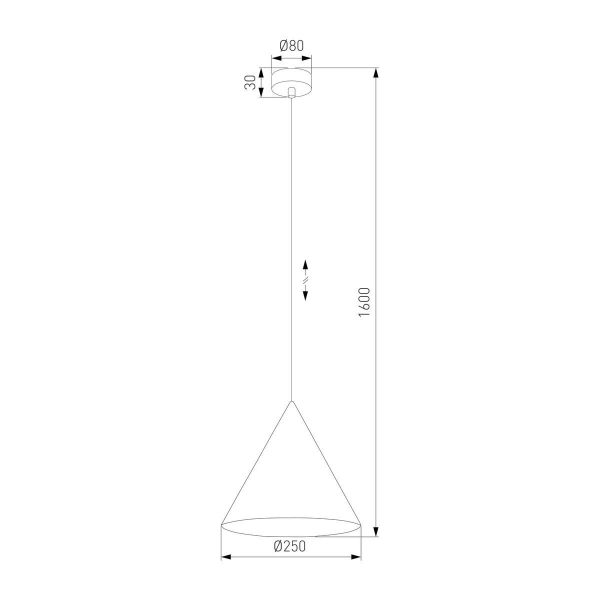 Подвесной светильник TK Lighting 10066 Cono Подвесной светильник TK Lighting 10066 Cono