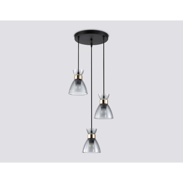 Светильник подвесной со стеклянными плафонами Ambrella light Traditional TR3408