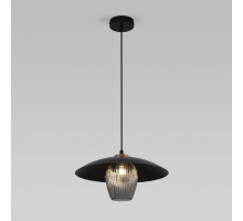 Подвесной светильник Eurosvet Kamari 50259/1 черный/дымчатый