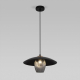 Подвесной светильник Eurosvet Kamari 50259/1 черный/дымчатый