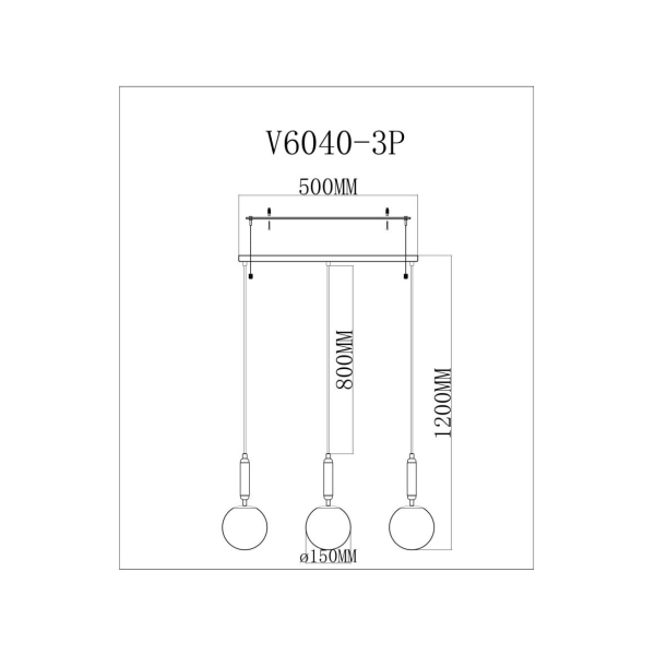 Светильник подвесной Moderli Scrumbel V11565-3P Светильник подвесной Moderli Scrumbel V11565-3P