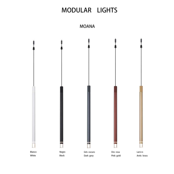 Подвесной модульный светильник без основания Mantra Moana 9340