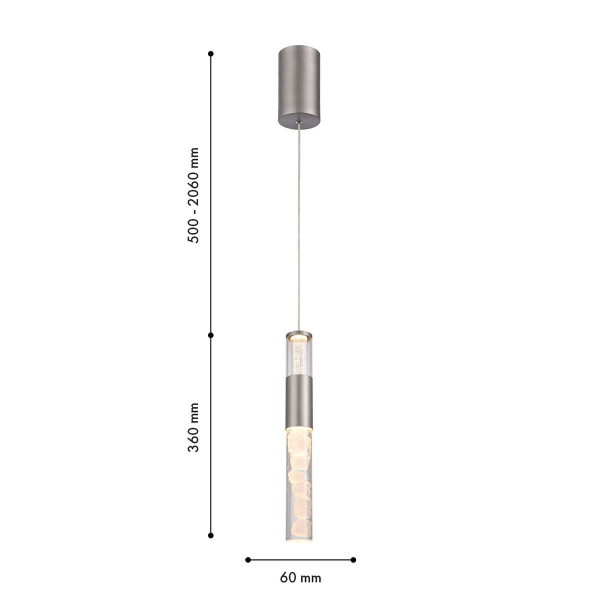 Подвесной светодиодный светильник Favourite Icecube 4761-1P