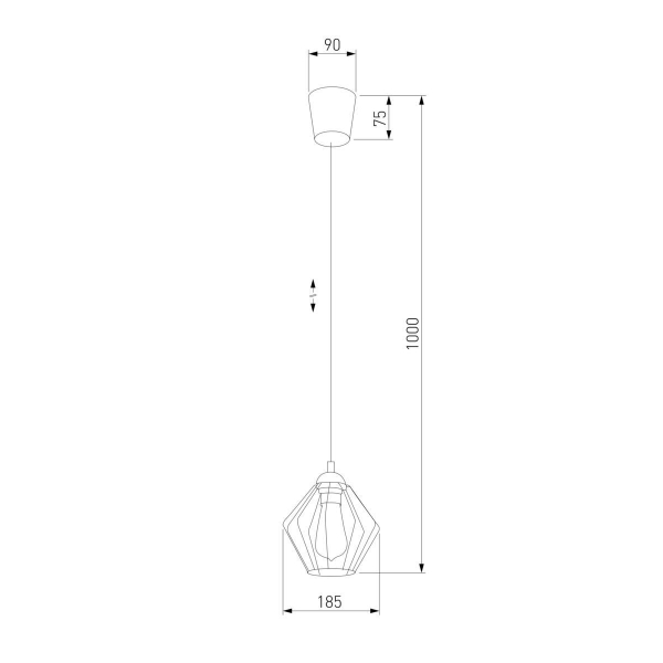 Подвесной светильник TK Lighting 1642 Galaxy 1