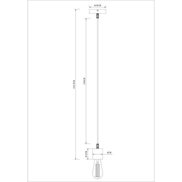 Подвесной светильник Arte Lamp Mark A7048SP-1BK