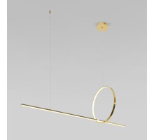 Подвесной светодиодный светильник Eurosvet Mist 90266/1 золото