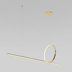 Подвесной светодиодный светильник Eurosvet Mist 90266/1 золото