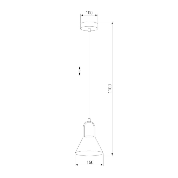 Подвесной светильник TK Lighting 2430 Vichy Black Подвесной светильник TK Lighting 2430 Vichy Black