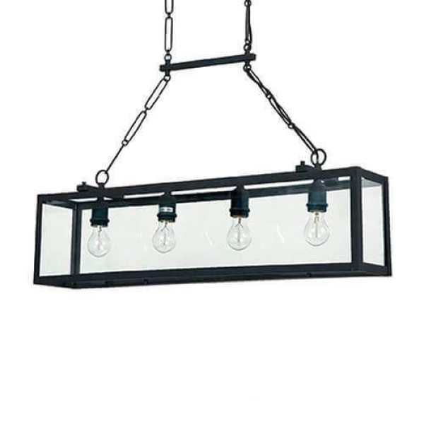 Подвесной светильник Ideal Lux Igor SP4 Nero 092942 Подвесной светильник Ideal Lux Igor SP4 Nero 092942