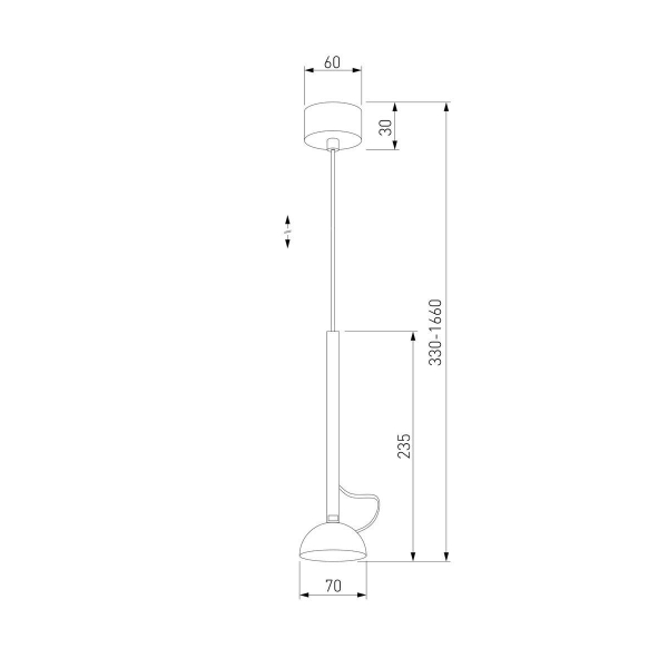 Подвесной светодиодный светильник Elektrostandard Join 50313 LED a068615