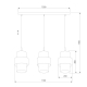 Подвесной светильник TK Lighting 4378 Calisto