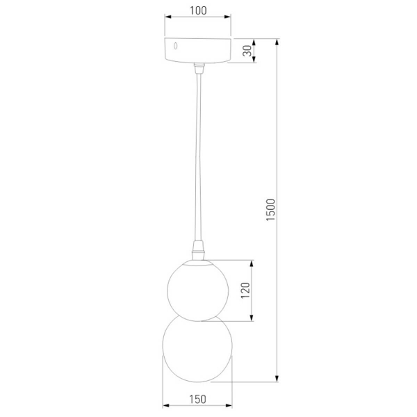 Подвесной светильник Eurosvet Polar 50251/1 LED черный