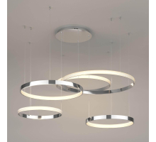 Подвесной светодиодный светильник Eurosvet Posh 90175/5 хром