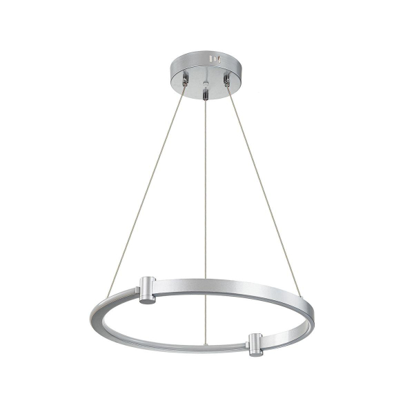 Подвесной светодиодный светильник Indigo Circolato 14015/1P Silver V000078L Подвесной светодиодный светильник Indigo Circolato 14015/1P Silver V000078L