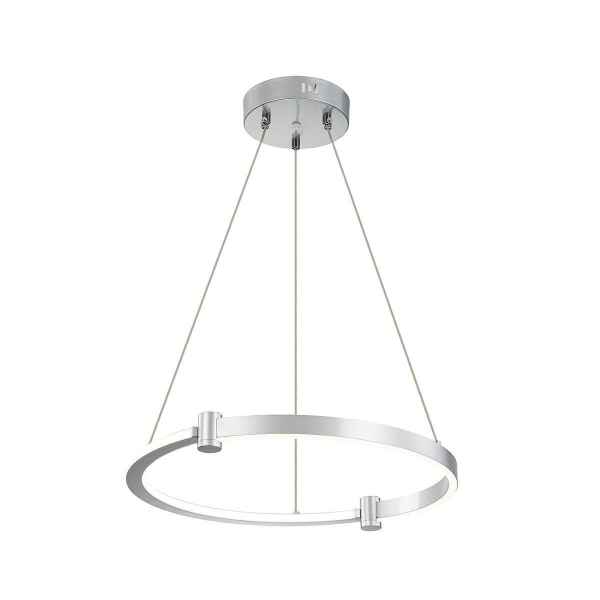 Подвесной светодиодный светильник Indigo Circolato 14015/1P Silver V000078L Подвесной светодиодный светильник Indigo Circolato 14015/1P Silver V000078L