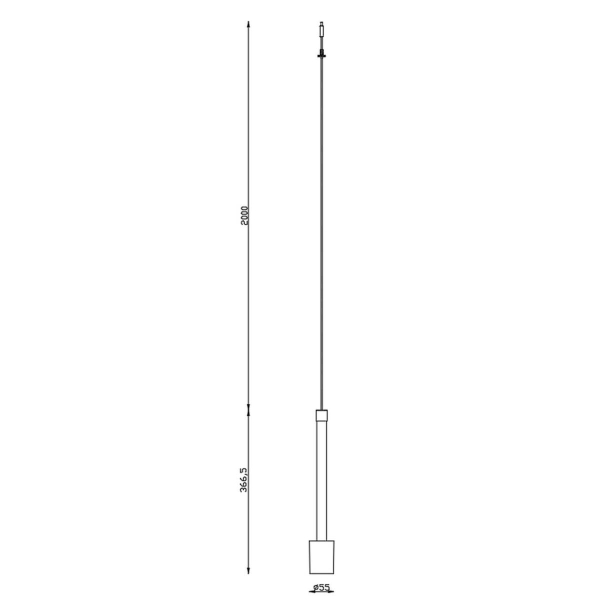 Подвесной модульный светильник без основания Mantra Fugaz 9328