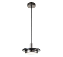 Подвесной светильник Escada 10260/1 LED*12W Black/Black marble