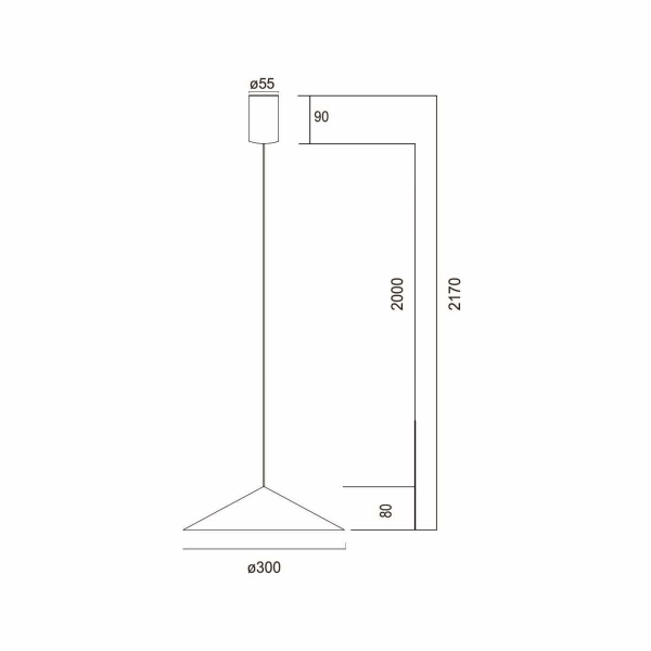 Подвесной светильник Mantra Cono 9457