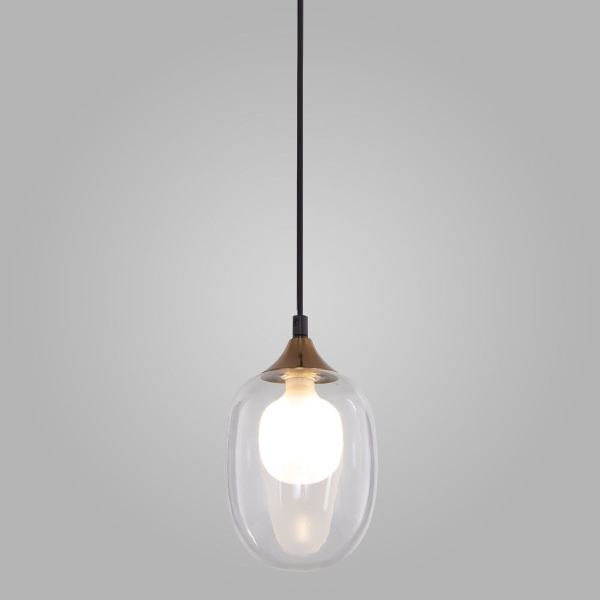 Подвесной светильник Eurosvet Spritz 70216/1 латунь