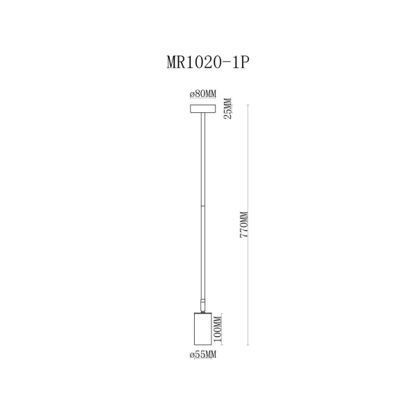 Подвесной светильник MyFar Dereck MR1020-1P