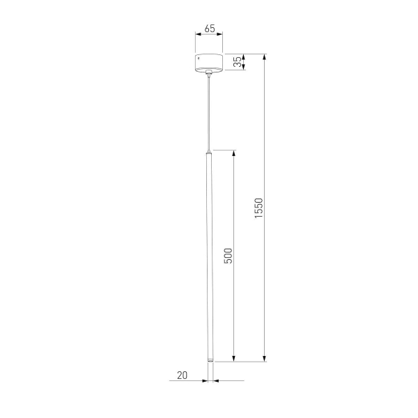 Подвесной светодиодный светильник Elektrostandard Flinn 50263 LED a066779