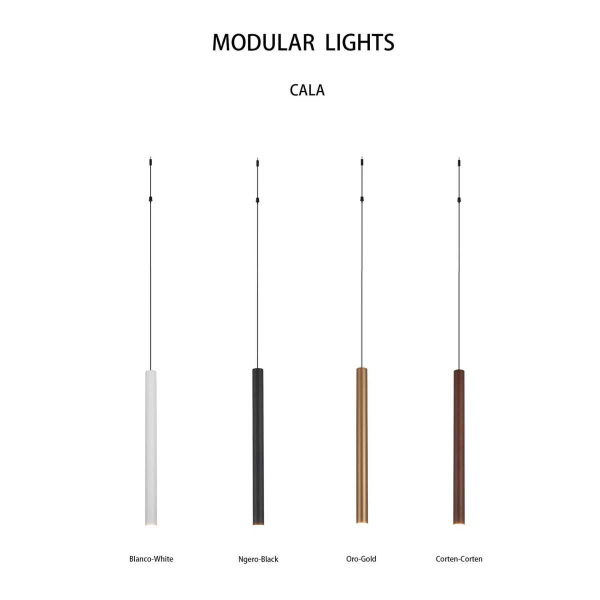 Подвесной модульный светильник без основания Mantra Cala 9333