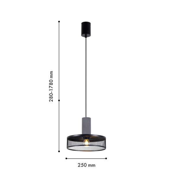 Подвесной светильник Favourite Cementita 4273-2P