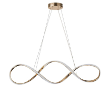 Подвесной светодиодный светильник Escada Knot 10236/1LED Gold