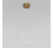 Подвесной светодиодный светильник Eurosvet Over 90322/1 латунь
