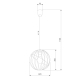 Подвесной светильник TK Lighting 1626 Orbita Black 1