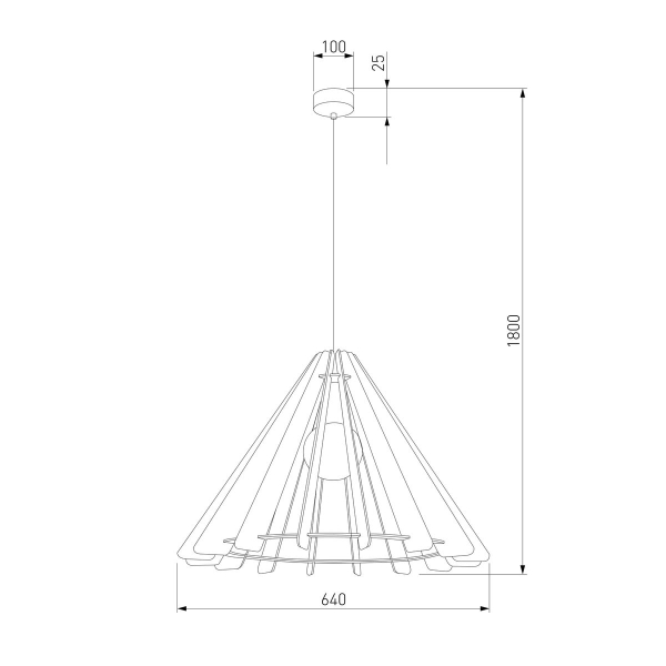 Подвесной светильник TK Lighting 10436 Eris Подвесной светильник TK Lighting 10436 Eris
