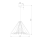 Подвесной светильник TK Lighting 10436 Eris